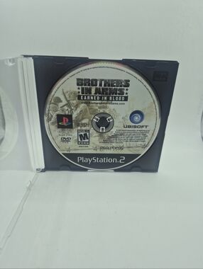 Brothers in Arms Earned in Blood PS2 (Sony PlayStation 2, 05, Ubisoft) Untested